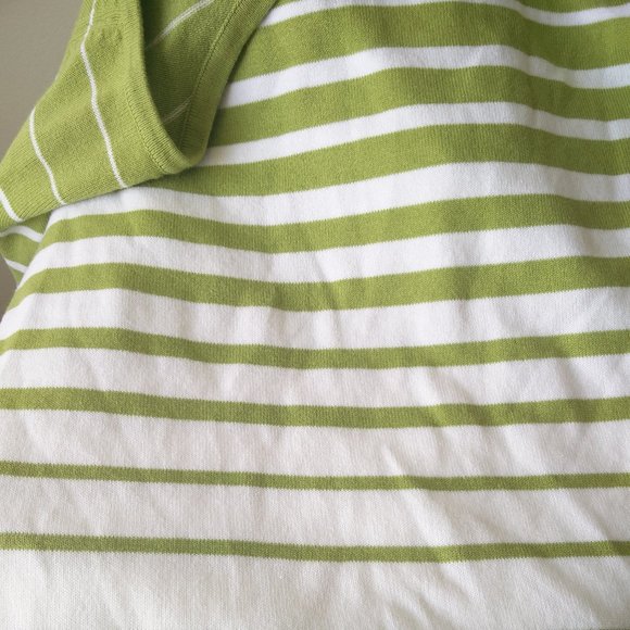 Bianca Nygard Sweater Green and White S - Picture 8 of 8